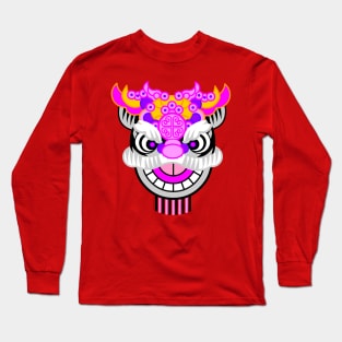 CNY: YEAR OF THE TIGER - LADY LION HEAD Long Sleeve T-Shirt